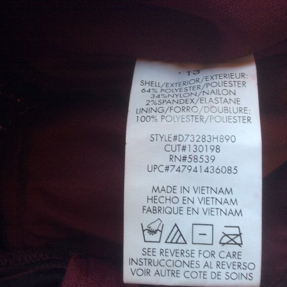 Speechless Mulberry/Gold Glitter Lace Fairygoth Fit & Flare Mini Dress Size 13 - Picture 5 of 6